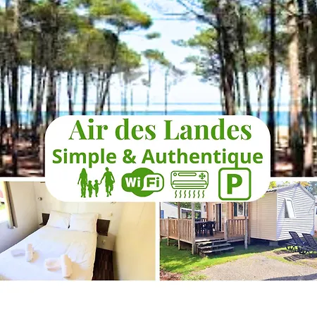 Entre Et Landes Mobil A Capbreton, 4 To 6px Internet Debit C'la Vieconciergerie Κάμπινγκ